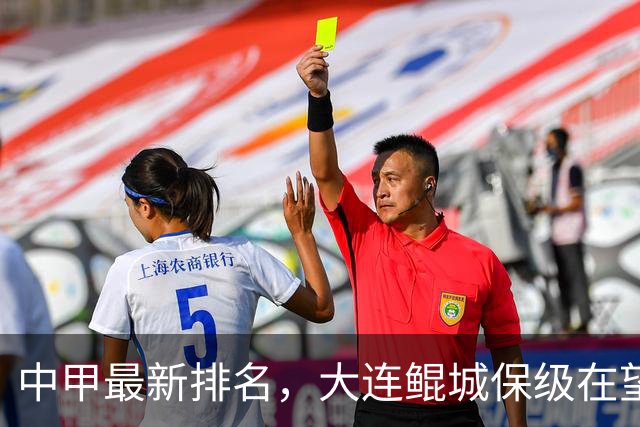 中甲最新排名，大连鲲城保级在望，广州豹放水？南通有望重回中超